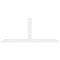 Ekena Millwork Portland Architectural Grade PVC Gable Bracket, 108"W x 45"H x 2"D x 6"F, 10/12 Pitch GBP108X45X0206POR00 - alternate 5